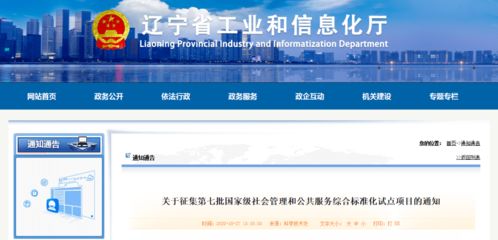把握機(jī)遇，精準(zhǔn)發(fā)力——第七批國(guó)家級(jí)社會(huì)管理和公共服務(wù)綜合標(biāo)準(zhǔn)化試點(diǎn)項(xiàng)目征集應(yīng)對(duì)策略